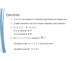Ejercicios
 