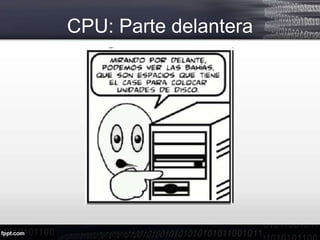 CPU: Parte delantera
 
