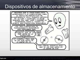 Dispositivos de almacenamiento
 