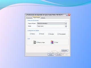 Unidad 11 configurar la impresora