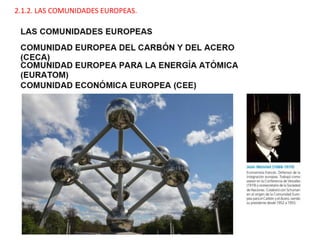2.1.2. LAS COMUNIDADES EUROPEAS.
 