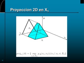 45
Proyeccion 2D en X1
 