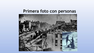 Primera foto con personas
 