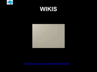 WIKIS




http://www.youtube.com/watch?v=jIgk8v74IZ
 
