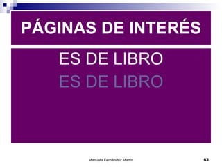 PÁGINAS DE INTERÉS ES DE LIBRO ES DE LIBRO 