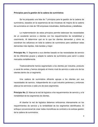 Unidad 1 logistica y cadena de suministro | DOC