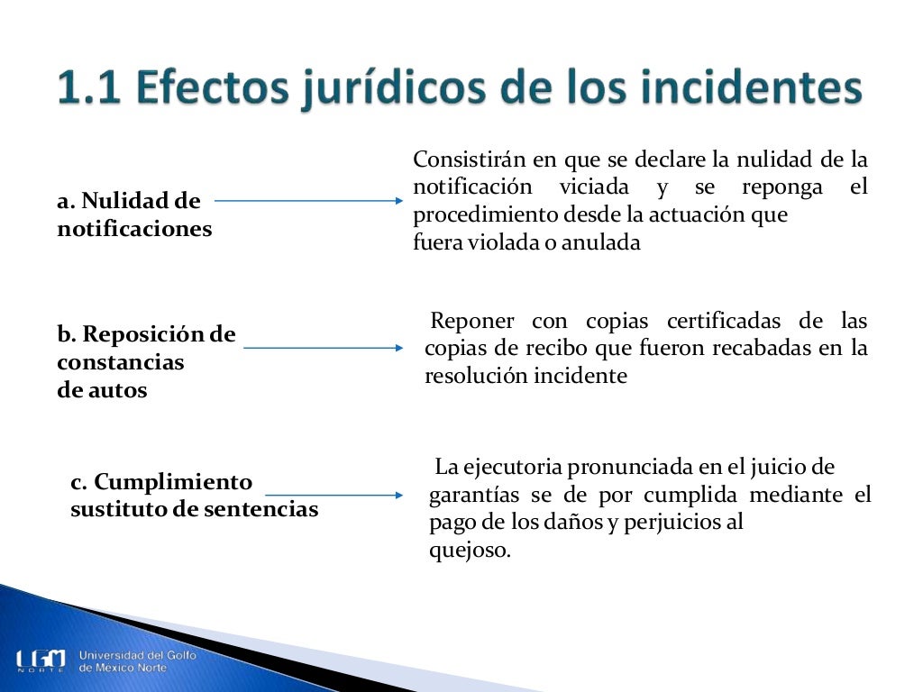 Unidad 1. Incidentes en el juicio de amparo