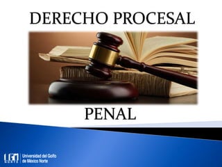 DERECHO PROCESAL
PENAL
 