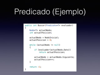 Predicado (Ejemplo)
 