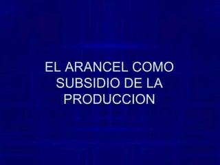 CHACHOLIADES MILTIADES                                                                                                    ECONOMÍA INTERNACIONAL                                                TEORIA DE LOS ARANCELES Y BARRERAS NO ARANCELARIAS                                                                              EQUILIBRIO GENERAL DE LOS ARANCELES	Cuando una nación pequeña impone un arancel de importación, el precio interno de la mercancía importable aumenta por el valor total del arancel para los individuos en la nación. Como resultado, la producción doméstica de la mercancía importable se expande mientras que se contraen el consumo interno y las importaciones. Sin embargo, la nación como un todo se enfrenta a precios mundiales inalterados puesto que la nación misma recauda el arancel. 	Cuando una nación grande impone un arancel de importación, su curva de oferta neta gira hacia el eje que mide su mercancía importable por el importe del arancel y reduce el volumen de comercio, pero mejora los términos de intercambio de la nación. 