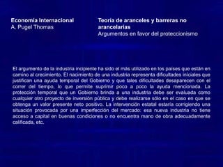 ARGUMENTO PARA LA PROTECCION