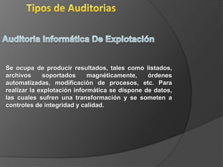 El auditor al igual que otros profesionales pueden incidir en la toma de decisiones en la mayoría de sus clientes con un elevado grado de autonomía