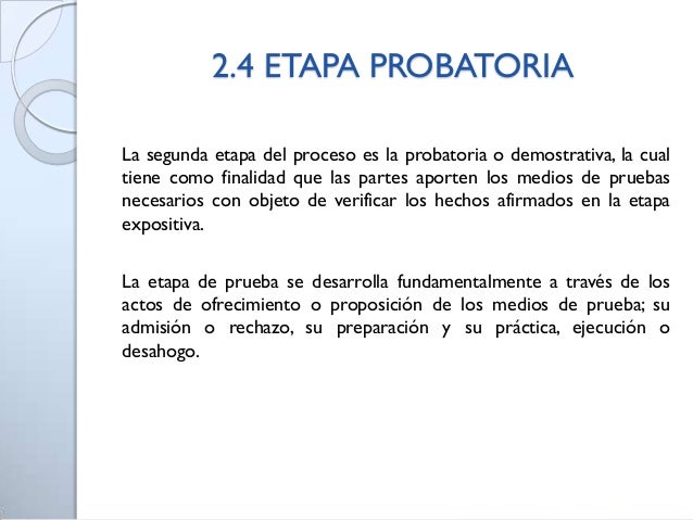 Unidad 2. Juicio Ordinario Civil.