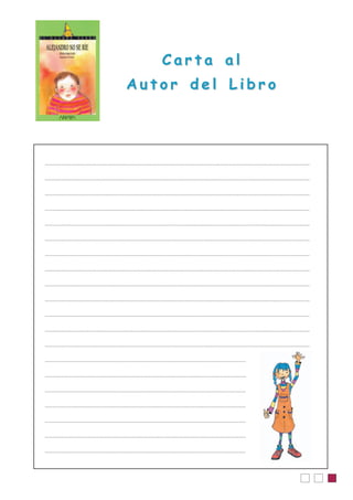 Carta al
Autor del Libro

 