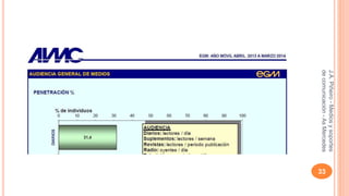 33 
J.A. Piñeiro - Medios y soportes 
de comunicación - As Mercedes 
 