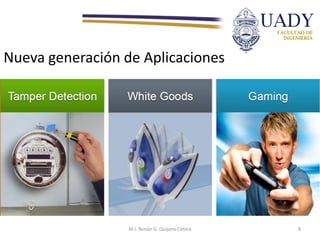 Nueva generación de Aplicaciones
M.I. Renán G. Quijano Cetina 8
 