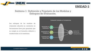 Modelos y Enfoques de Evaluación Educativa para el Aprendizaje ...