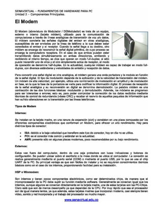 Unidad 2   componentes principales parte ii