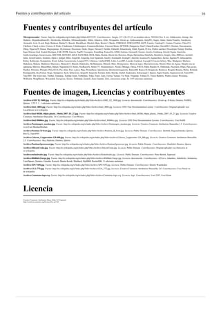 Fuentes y contribuyentes del artículo 16
Fuentes y contribuyentes del artículo
Microprocesador  Fuente: http://es.wikipedia.org/w/index.php?oldid=42075359  Contribuyentes: .Sergio, 217-126-151-51.uc.nombres.ttd.es, 789456123oi, A ver, Aibdescalzo, Airunp, Ale
flashero, Alejandroalfonzo01, Alexhivida, Alfambra, Alfonsoalejandre, Alhen, Almorca, Alrik, Alvajandro, Alvaro qc, Andreasmperu, AndyFG, Angus, Antur, Antón Francho, Atardecere,
Atomo64, Avm, B-real, Baiji, Balderai, Baldur71, Biasoli, BlackBeast, Blacki4, Boja, Bostok I, Bucho, CEROZzZ, CERVANTES JACP, Camilo, Camilop21, Carmin, Centeno, Chico512,
Chrihern, Chuck es dios, Ciencia Al Poder, Cinabrium, Cobalttempest, CommonsDelinker, Crescent Moon, DFTDER, Dangarcia, Dani7, DanielCardaci, David0811, Dermot, Descansatore,
Dferg, Dgarcia29, Dianai, Diegusjaimes, Dj draimon, Docorreas, Dodo, Dogor, Dossier2, Edeldir, Edmenb, Eduardosalg, Edub, Egaida, El dva, Elabra sanchez, Elisardojm, Emijrp, Emillan,
Equi, Ernesto Graf, Euskal Hooligan, FAR, FCPB, Fanciss, Faq95, Fcosegura, Foundling, Francof2a, GNM, Gafotas, GermanX, Germo, Goofys, Gothmog, Grizzly Sigma, Guericho,
Guille.hoardings, Gustavocarra, HECTOR ARTURO AZUZ SANCHEZ, HUB, Haku, Hashar, Hector dd, Heriotza, Hispa, Hprmedina, Humbefa, Humberto, Imapix, Isha, JMPerez, Jarisleif,
Jarke, JavierCantero, Jcenteno, Jdjim r, Jjafjjaf, Jkbw, JorgeGG, Jorgechp, Jose figueredo, Josell2, Josemanib, Josneg67, Jouwiki, Jsisiruca25, Juanan Ruiz, Juckar, Jugones55, Juliocanelon,
Keber, Kekkyojin, Komputisto, Kved, Laban, Lasusirexula, Leugim1972, Lfalonso, Limbo@MX, Lobo, Loco085, Lourdes Cardenal, Lucasjk23, Lucien leGrey, Mac, Madgener, Mafores,
Makahaxi, Makete, Maldoror, Mansoncc, Manuelt15, Manwë, Matdrodes, McMalamute, Mitrush, Mnts, Montgomery, Monzon lopez, Morenolcersone, Moriel, Muro de Aguas, Murphy era un
optimista, Murven, Museo8bits, Mutari, Napoleón333, Nemo, NeoRazorX, Netito777, Neumotoraxiv, Nixón, Oblongo, Ortisa, PACO, Pablo Paredes N., Pablomdo, Pacostein, Palpo, Pato javier,
Paulker, Petronas, Pitzyper, PoLuX124, Poc-oban, Poco a poco, Ppja, Prometheus, Queninosta, Qwertyytrewqqwerty, Ramon00, Ramos10, Reignerok, Rentecor, Resped, Retama, Richy, Roberpl,
Roninparable, RoyFocker, Rαge, Santiperez, Savh, Sebasweee, SergioN, Sergiosh, Sermed, Sethi, Shooke, Siabef, Snakeeater, Solracnauj17, Spazer, Super braulio, Superzerocool, Tano4595,
Taty2007, The worst user, Tirithel, Tomatejc, TorQue Astur, Torbellino, Triku, Truor, Ugly, Usrwp, Varano, Vic Fede, Vitamine, Voltan123, Víctor Barbero, Walter closser, Wesisnay,
Wilfredor, WingMaster, Wricardoh, Xavigivax, Xexito, Yrithinnd, Zarakill, Zeno Gantner, Zufs, conversion script, Ál, 1197 ediciones anónimas
Fuentes de imagen, Licencias y contribuyentes
Archivo:AMD X2 3600.jpg  Fuente: http://es.wikipedia.org/w/index.php?title=Archivo:AMD_X2_3600.jpg  Licencia: desconocido  Contribuyentes: Alvaro qc, D-Kuru, Denniss, Fir0002,
Qurren, 天然ガス, 1 ediciones anónimas
Archivo:Intel_4004.jpg  Fuente: http://es.wikipedia.org/w/index.php?title=Archivo:Intel_4004.jpg  Licencia: GNU Free Documentation License  Contribuyentes: Original uploader was
LucaDetomi at it.wikipedia
Archivo:Intel 80286_68pin plastic_10mhz 2007_03_27.jpg  Fuente: http://es.wikipedia.org/w/index.php?title=Archivo:Intel_80286_68pin_plastic_10mhz_2007_03_27.jpg  Licencia: Creative
Commons Attribution-Sharealike 3.0  Contribuyentes: User:Wimox
Archivo:Intel 80486sx.jpg  Fuente: http://es.wikipedia.org/w/index.php?title=Archivo:Intel_80486sx.jpg  Licencia: GNU Free Documentation License  Contribuyentes: User:NaSH
Archivo:Pentiumpro_moshen.jpg  Fuente: http://es.wikipedia.org/w/index.php?title=Archivo:Pentiumpro_moshen.jpg  Licencia: Creative Commons Attribution-Sharealike 2.5  Contribuyentes:
w:en:User:MoshenMoshen
Archivo:Pentium II front.jpg  Fuente: http://es.wikipedia.org/w/index.php?title=Archivo:Pentium_II_front.jpg  Licencia: Public Domain  Contribuyentes: Derbeth, EugeneZelenko, Qurren,
Roo72, Tano4595
Archivo:Celeron_Coppermine-128 600.jpg  Fuente: http://es.wikipedia.org/w/index.php?title=Archivo:Celeron_Coppermine-128_600.jpg  Licencia: Creative Commons Attribution-Sharealike
2.5  Contribuyentes: Aka, Darkone, Denniss, Qurren
Archivo:Pentium3processor.jpg  Fuente: http://es.wikipedia.org/w/index.php?title=Archivo:Pentium3processor.jpg  Licencia: Public Domain  Contribuyentes: Danilobd, Denniss, Qurren
Archivo:SiliconCroda.jpg  Fuente: http://es.wikipedia.org/w/index.php?title=Archivo:SiliconCroda.jpg  Licencia: Public Domain  Contribuyentes: Original uploader was Enricoros at
en.wikipedia
Archivo:etchedwafer.jpg  Fuente: http://es.wikipedia.org/w/index.php?title=Archivo:Etchedwafer.jpg  Licencia: Public Domain  Contribuyentes: Peter Bertok, Saperaud
Archivo:80486dx2-large.jpg  Fuente: http://es.wikipedia.org/w/index.php?title=Archivo:80486dx2-large.jpg  Licencia: desconocido  Contribuyentes: A23cd-s, Adambro, Admrboltz, Artnnerisa,
CarolSpears, Denniss, Greudin, Kozuch, Martin Kozák, Mattbuck, Rjd0060, Rocket000, 11 ediciones anónimas
Archivo:XPC7450.jpg  Fuente: http://es.wikipedia.org/w/index.php?title=Archivo:XPC7450.jpg  Licencia: Public Domain  Contribuyentes: Henrik Wannheden
Archivo:LGA 775.jpg  Fuente: http://es.wikipedia.org/w/index.php?title=Archivo:LGA_775.jpg  Licencia: Creative Commons Attribution-Sharealike 2.0  Contribuyentes: User Smial on
de.wikipedia
Archivo:Commons-logo.svg  Fuente: http://es.wikipedia.org/w/index.php?title=Archivo:Commons-logo.svg  Licencia: logo  Contribuyentes: User:3247, User:Grunt
Licencia
Creative Commons Attribution-Share Alike 3.0 Unported
http://creativecommons.org/licenses/by-sa/3.0/
 