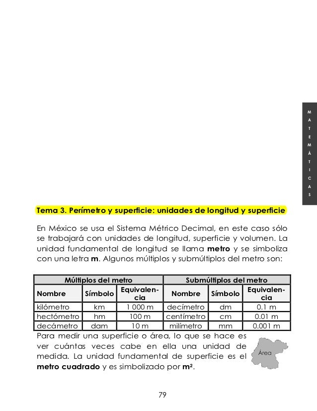 Unidad 2 Tema 3 Perimetro Y Superficie