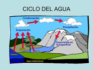 CICLO DEL AGUA
 