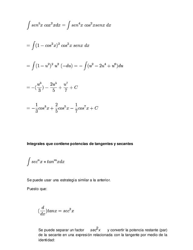 Unidad 2 calculo integral