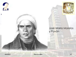 José María Morelos
                                y Pavón




30/03/2012   Voces en el Aire                  63
 