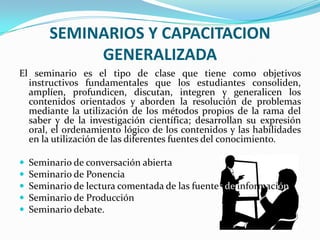 Comunicarle las metas y estrategias a los empleadosLA FORMACION, EL ENTRENAMIENTO, LA CAPACITACION La formación: Su objetivo es aumentar, adecuar el conocimiento y habilidades de los trabajadores a lo largo de toda la vida.Formación profesional, especifica o inicial: para estudiantes que deciden iniciarse en el mundo laboral.Formación profesional ocupacional: para los desempleados que desean trabajar de nuevo.Formación profesional continua: para los trabajadores activos que desean adquirir mayores competencias y un aumento de su empleo. 