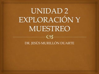 DR. JESÚS MURILLÓN DUARTE
 