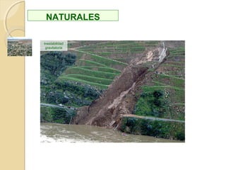 Posibles métodos para aislar los residuosPosibles métodos para aislar los residuos
radiactivos.radiactivos.
MÉTODOS EMPLEADOS EN ESPAÑA
La empresa encargada de los
residuos radiactivos es ENRESA.
 Residuos de baja y media actividad 
Se inmovilizan en depósitos de
hormigón y se almacenan en El Cabril
(Córdoba). Tiene un sistema de 3
barreras aislantes:
 Bidones (barrera F-Q).
 Estructuras de almacén, cobertura
y red de control de infiltraciones
(para que no llegue agua a los
bidones).
 Barrera geológica (el terreno).
 