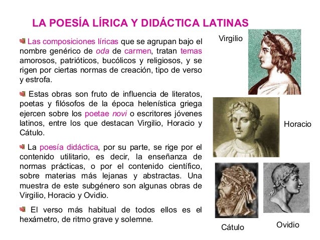 LITERATURA LATINA