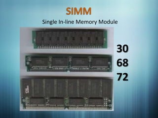 Single In-line Memory Module



                           30
                           68
                           72
 