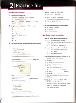Unidad 2 practice file | PDF