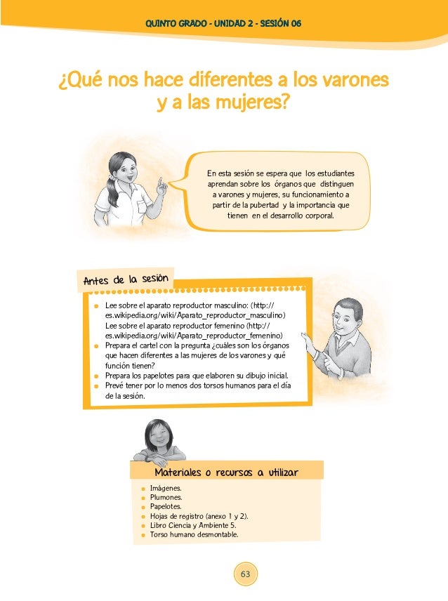 Unidad 2 sesiones Quinto Grado