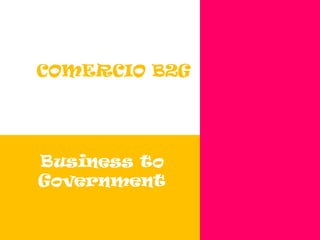 Regulaciones productivasG2BPor último, pero no menos importante, será el desarrollo de iniciativas de ciudades digitales o inteligentes en toda la República Mexicana que, movidas por la necesidad inminente y como respuesta a la competencia entre los propios municipios, irán contribuyendo tanto en lo individual como en lo colectivo para lograr un mejor e-México en el futuro.