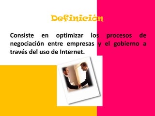 COMERCIO B2GBusiness to Government 