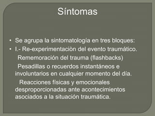 Trastorno por Estres Agudo