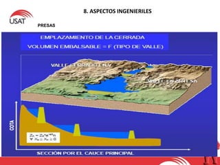 8. ASPECTOS INGENIERILES
PRESAS
 