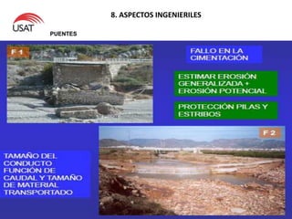 8. ASPECTOS INGENIERILES
PUENTES
 