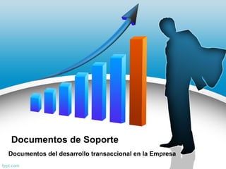 Documentos de Soporte
Documentos del desarrollo transaccional en la Empresa
 