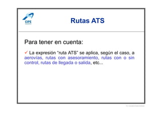 Organización del Espacio Aéreo - Servicios de Tránsito Aéreo (ATS) | PDF