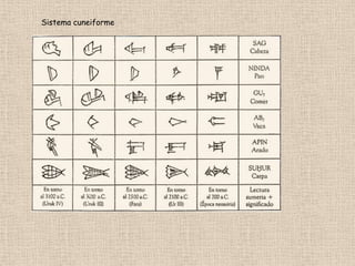 Sistema cuneiforme
 