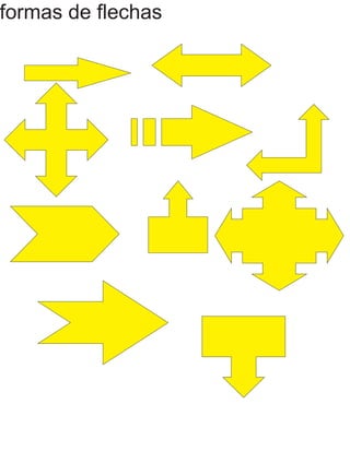 formas de flechas
 