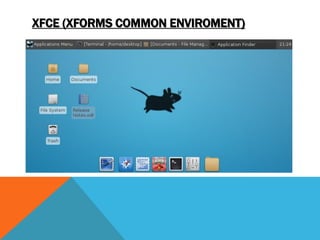 XFCE (XFORMS COMMON ENVIROMENT)
 
