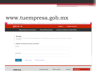 www.tuempresa.gob.mx
 