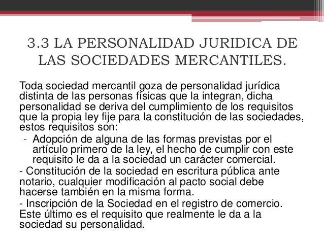sociedades mercantiles