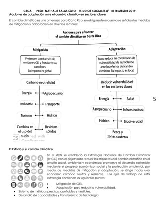 Unidad 3 I Parte_Adaptación y mitigación al cambio climático | PDF