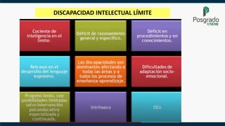 DISCAPACIDAD INTELECTUAL LÍMITE
 