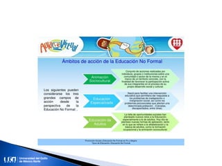 Unidad 3. Educación informal