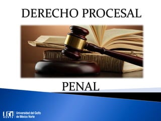 DERECHO PROCESAL
PENAL
 
